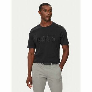 Boss Póló Tee 1 50512866 Fekete Regular Fit kép