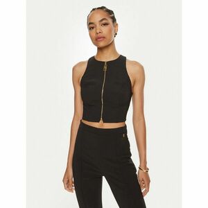 Elisabetta Franchi Felső TO-003-46E2 Fekete Slim Fit kép