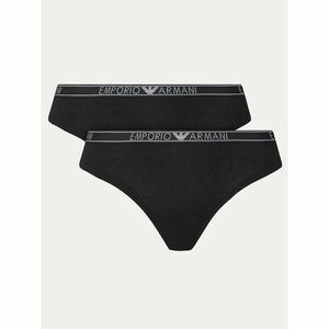 Emporio Armani Underwear 2 db tanga 163333 4F223 00020 Fekete kép