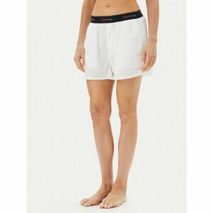Calvin Klein Underwear Rövid pizsama nadrág LV00QS7471 Fehér Relaxed Fit kép
