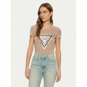 Guess Póló W5RI22 J1314 Barna Regular Fit kép