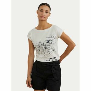 LAUREN RALPH LAUREN Póló 200971072002 Fehér Relaxed Fit kép