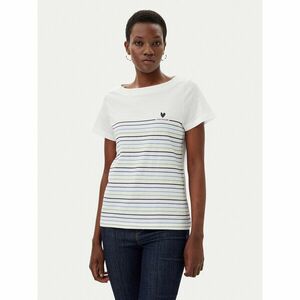 Tom Tailor Póló 1045544 Fehér Regular Fit kép