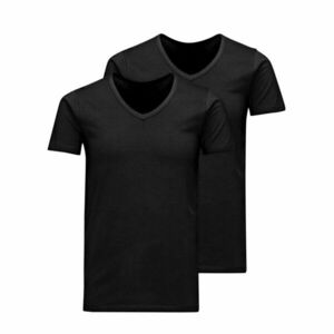 Jack&Jones 2 póló készlet Basic 12133914 Fekete Slim Fit kép