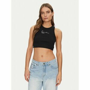 Karl Kani Felső 6131303 Fekete Cropped Fit kép