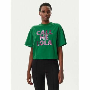 LOLA CASADEMUNT Póló LS2515054 Zöld Relaxed Fit kép