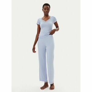 Hunkemöller Pizsama Nanna 301484 Kék Regular Fit kép