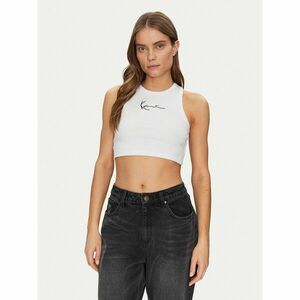 Karl Kani Felső 6131302 Fehér Cropped Fit kép