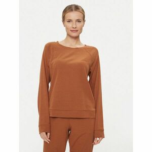 Calvin Klein Underwear Pizsama felső 000QS7003E Barna Regular Fit kép