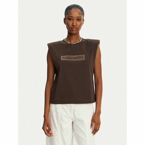 Patrizia Pepe Póló 2M4423/J274-B825 Barna Regular Fit kép