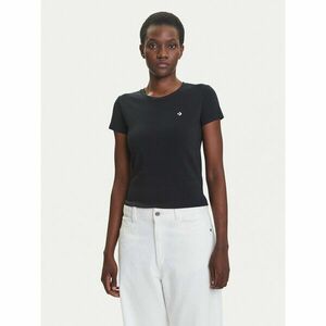 Converse Póló 10027252-A02 Fekete Slim Fit kép