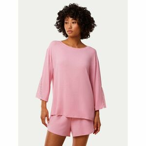 Triumph Pizsama felső Aura Spotlight 10221371 Rózsaszín Relaxed Fit kép