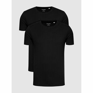 Jack&Jones 2 póló készlet Basic Crew Neck 12133913 Fekete Regular Fit kép