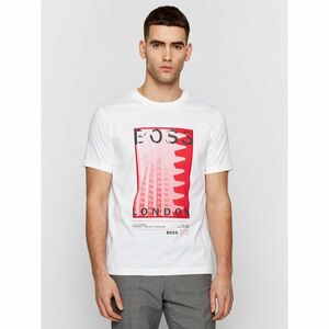 Boss Póló Tiburt 231 50450793 Fehér Regular Fit kép