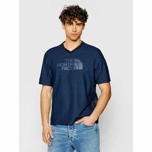 The North Face Póló Big Logo Tee NF0A3LDS Sötétkék Regular Fit kép