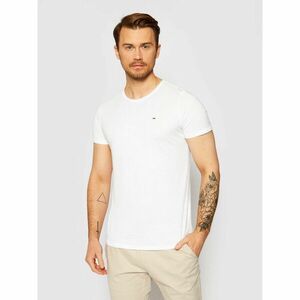 Tommy Jeans Póló Jaspe Fehér Slim Fit kép