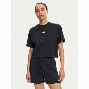 Hunter Póló Leona HARW0070251 Sötétkék Boxy Fit kép
