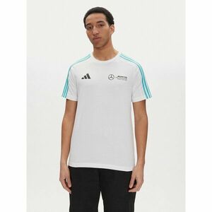 adidas Póló Mercedes - AMG Petronas Formula One Team DNA JV5457 Fehér Regular Fit kép