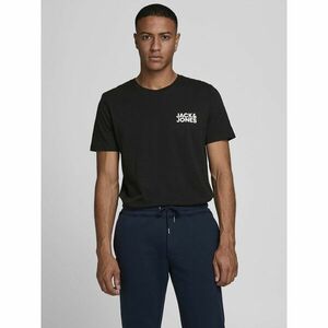 Jack&Jones Póló Corp Logo 12151955 Fekete Slim Fit kép