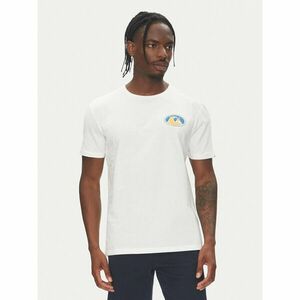 Quiksilver Póló Ev Flower Chaos Ss EQYZT08050 Fehér Regular Fit kép