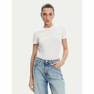 Fracomina Póló FP25ST3011J449N5 Fehér Slim Fit kép