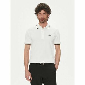 BOSS Pólóing Paddy 50469055 Ekru Regular Fit kép