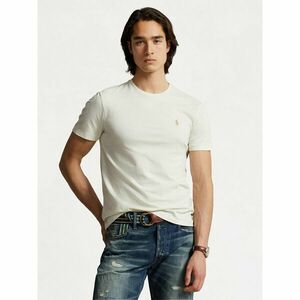 Polo Ralph Lauren Póló 710671438350 Ekru Custom Slim Fit kép