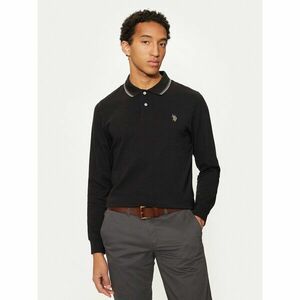 U.S. Polo Assn. Pólóing MUP2255 Fekete Regular Fit kép