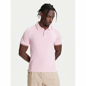 United Colors Of Benetton Pólóing 3F9HU302E Rózsaszín Regular Fit kép