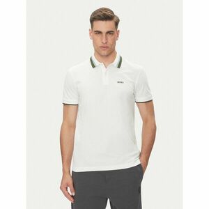 BOSS Pólóing Paddy Ap Heritage 50538101 Fehér Regular Fit kép