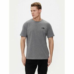 The North Face Póló Simple Dome NF0A87NG Szürke Regular Fit kép