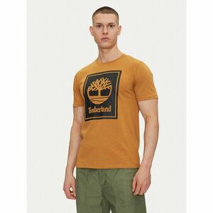 Timberland Póló TB0A5WQQ Bézs Regular Fit kép