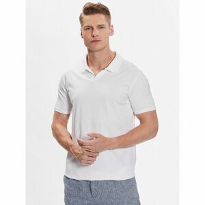 Lindbergh Pólóing 30-404036 Fehér Slim Fit kép