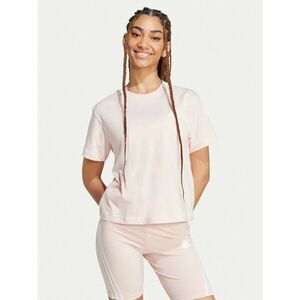 adidas Póló Essentials Small Logo JH3694 Rózsaszín Slim Fit kép