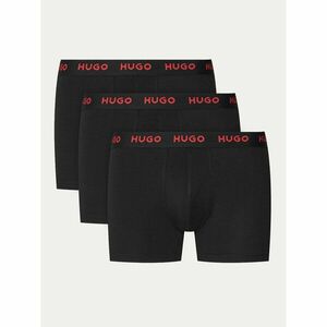 HUGO 3 darab boxer 50532613 Fekete kép
