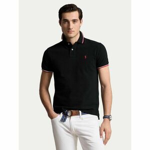 Polo Ralph Lauren Pólóing Ssl 710842621001 Fekete Slim Fit kép