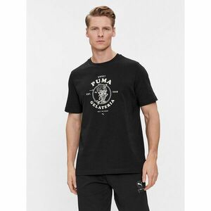 Puma Póló Graphics Gelateria 625416 Fekete Regular Fit kép