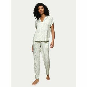 Triumph Pizsama Boyfriend 10222611 Zöld Relaxed Fit kép