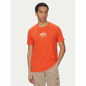 Alpha Industries Póló Basic 118533 Narancssárga Regular Fit kép