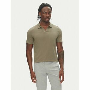 Lindbergh Pólóing 30-404036 Khaki Slim Fit kép