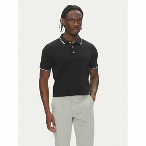 Lindbergh Pólóing 30-404010 Fekete Relaxed Fit kép