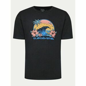 Quiksilver Póló Riding Today EQYZT07676 Fekete Regular Fit kép