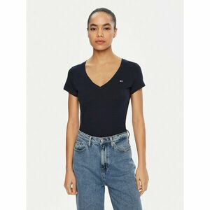 Tommy Jeans Póló DW0DW20458 Sötétkék Slim Fit kép