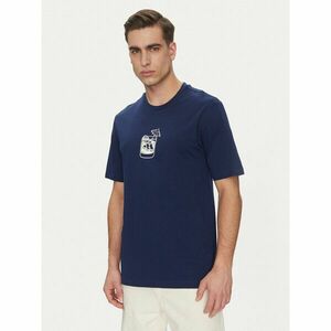 adidas Póló Lounge Drink Graphic JJ4014 Sötétkék Regular Fit kép