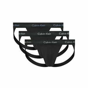 Calvin Klein Underwear 3db-os Jock strap alsónadrág szett 000NB3363A Fekete kép