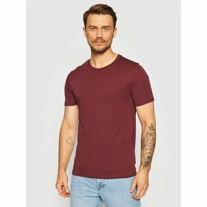 Jack&Jones Póló Organic Basic 12156101 Bordó Slim Fit kép