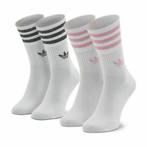 Unisex Magasszárú Zokni adidas Mid Cut Glt Sck HK0301 Fehér kép