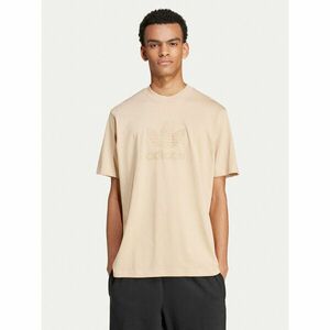 adidas Póló Mono IX6747 Bézs Regular Fit kép