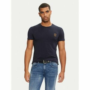 Versace Póló AUU01005 1A1001 Sötétkék Regular Fit kép