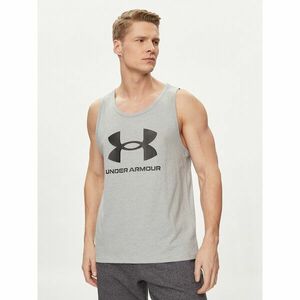 Under Armour Trikó Ua Sportstyle Logo Tank 1382883-035 Szürke Loose Fit kép